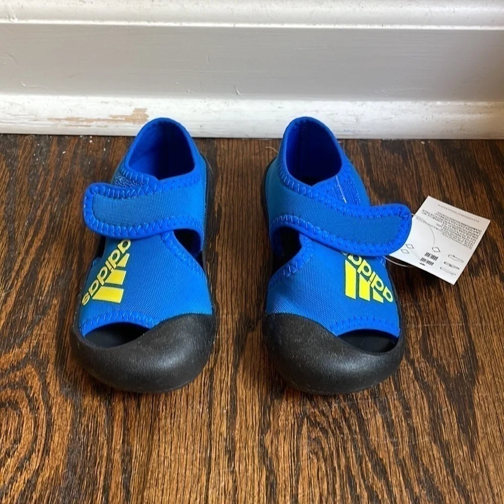 NWT Adidas AltaVenture 1 Swim Sandals Blue